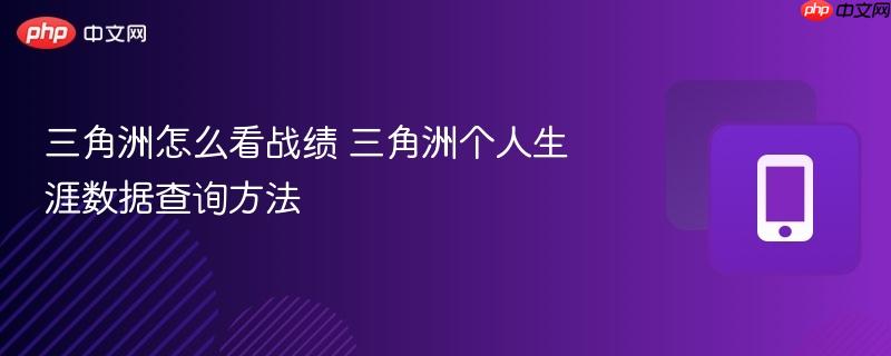 三角洲怎么看战绩 三角洲个人生涯数据查询方法  第1张