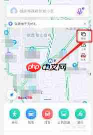 如何关闭百度街景地图实时街景  第1张