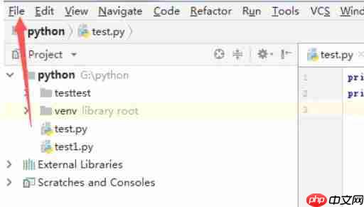 pycharm怎么另存为文件-pycharm另存为文件的方法  第2张