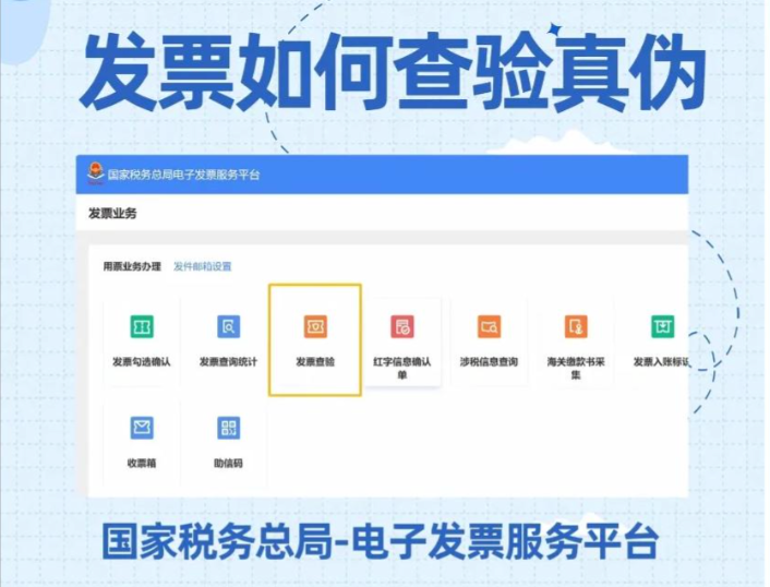 企业增值税发票查验 官方税务查验平台入口  第1张