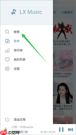 洛雪音乐app音乐搜索步骤  第2张