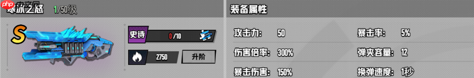 《枪魂狙击》各武器属性分享  第5张