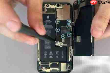 iPhone 11 Pro扬声器更换指南  第16张