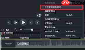 Camtasia如何分离人声与噪音 第1张 Camtasia如何分离人声与噪音 第1张