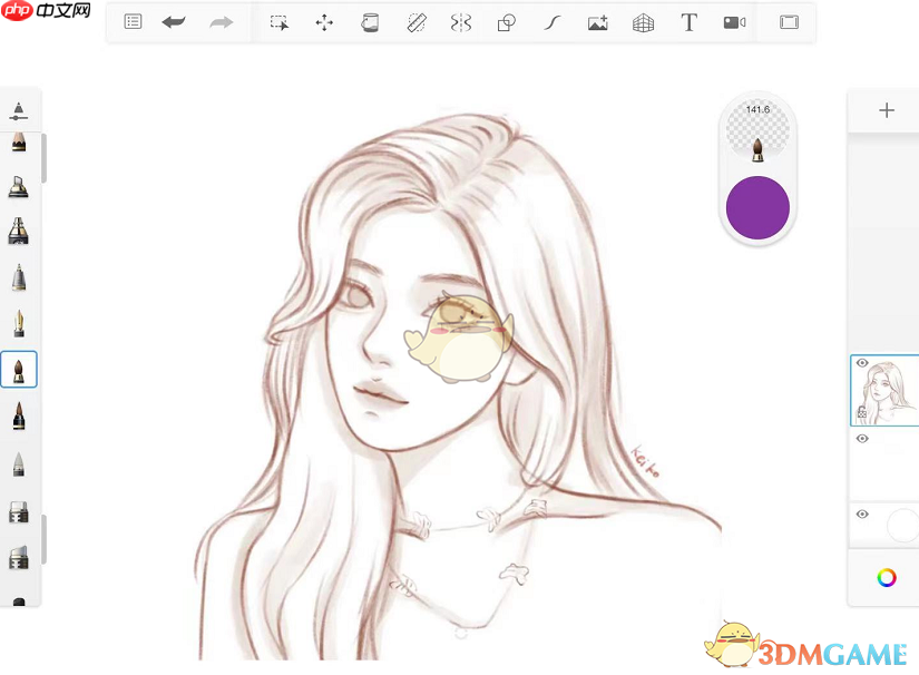 《sketchbook》保存图片到相册方法  第1张