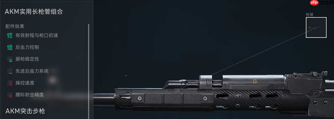 《三角洲行动》AKM实用长枪管实用性介绍  第1张