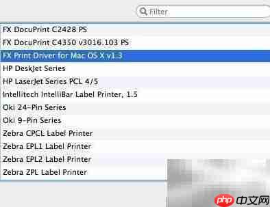 Mac安装施乐网络打印机  第5张