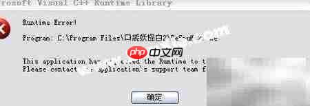 口袋妖怪黑白2运行库问题解决