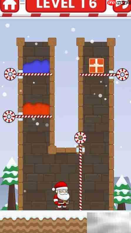 Santa Gifts Rescue：LEVEL 16通关攻略  第1张