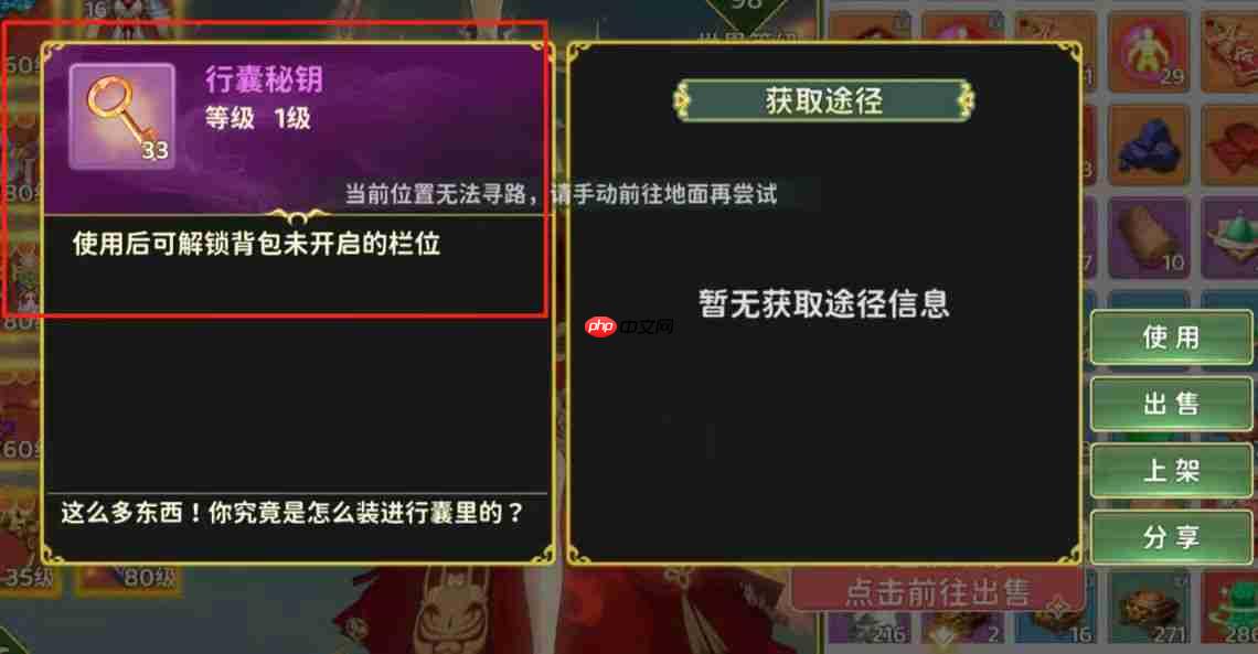 热血江湖归来装备和道具太多解决办法  第4张