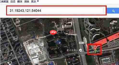 谷歌地图经纬度定位方法  第1张