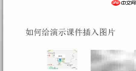 PPT插入图片设置方法  第5张