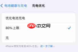 苹果iPhone15设置80%充电上限却充到100%的原因 第3张 苹果iPhone15设置80%充电上限却充到100%的原因 第3张