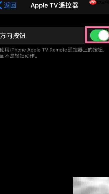 开启iPhone方向按钮遥控TV 第5张 开启iPhone方向按钮遥控TV 第5张