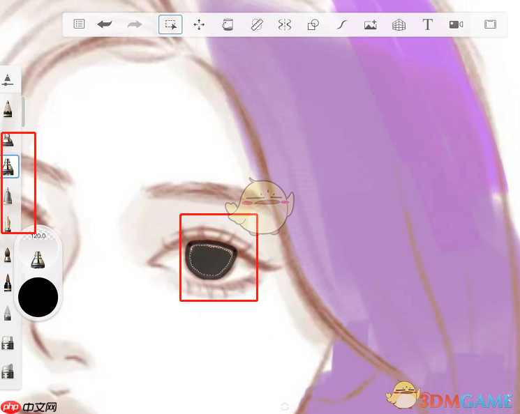 《sketchbook》涂色不超出边界设置方法  第3张