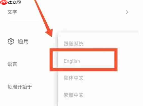 反思日记app怎么设置语言为英文-语言设置教程  第3张