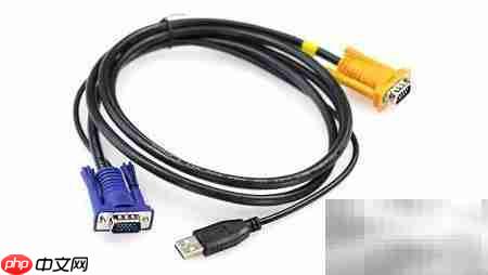 8端口KVM切换器连接图  第2张