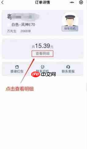 万顺叫车app账单明细查看入口  第3张