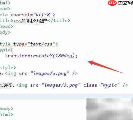 CSS实现图片翻转技巧 第7张 CSS实现图片翻转技巧 第7张