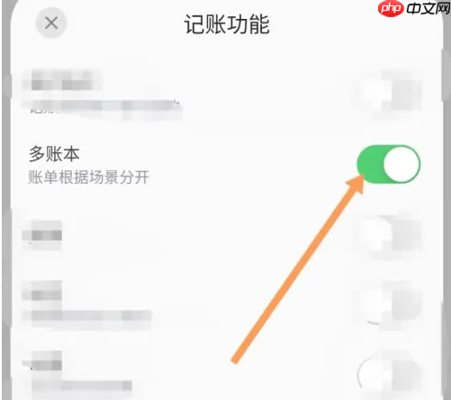 《小青账》多账本开启方法  第5张