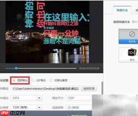 短视频动态字幕添加技巧  第7张