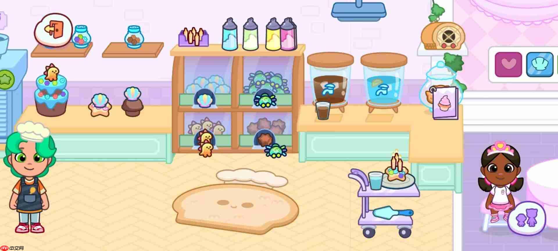 《汤姆猫小镇》面包店烘焙玩法  第2张
