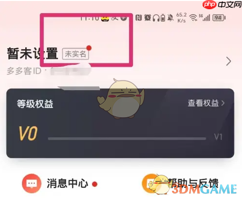 《多多进宝》实名认证方法  第2张