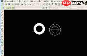 AutoCAD如何绘制圆环  第1张