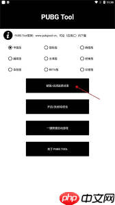 pubgtool支持哪些游戏版本  第1张