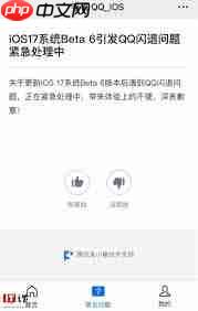 iPhone手机QQ为何闪退 第1张 iPhone手机QQ为何闪退 第1张