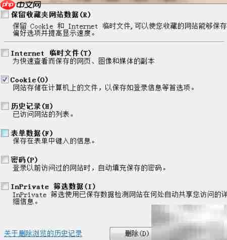 清除Cookies的简单方法  第4张