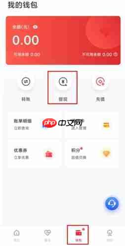 《小金管家》提现方法介绍