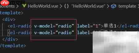ElementUI Radio默认选中设置 第3张 ElementUI Radio默认选中设置 第3张