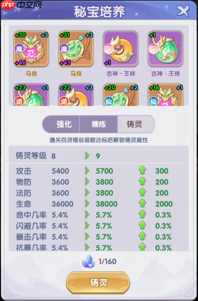 《仙逆H5》秘宝培养方法  第2张