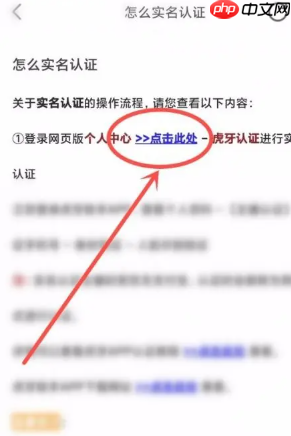 虎牙直播怎么实名认证 虎牙直播实名认证步骤  第4张