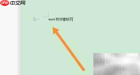 Word错别字校对功能详解 第1张 Word错别字校对功能详解 第1张