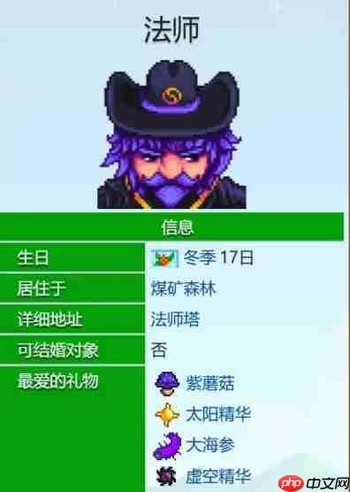 《星露谷物语》法师爱心事件一览