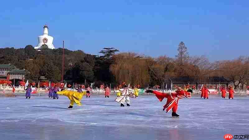 冬季大雪封河古人喜欢冰戏猜猜指的是什么
