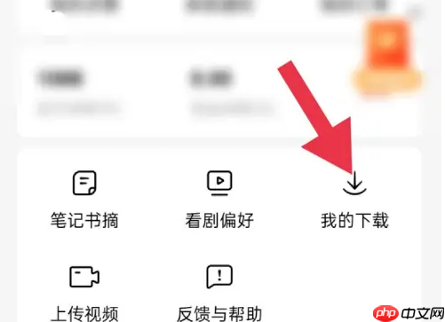 《红果免费短剧》查看离线下载小说方法