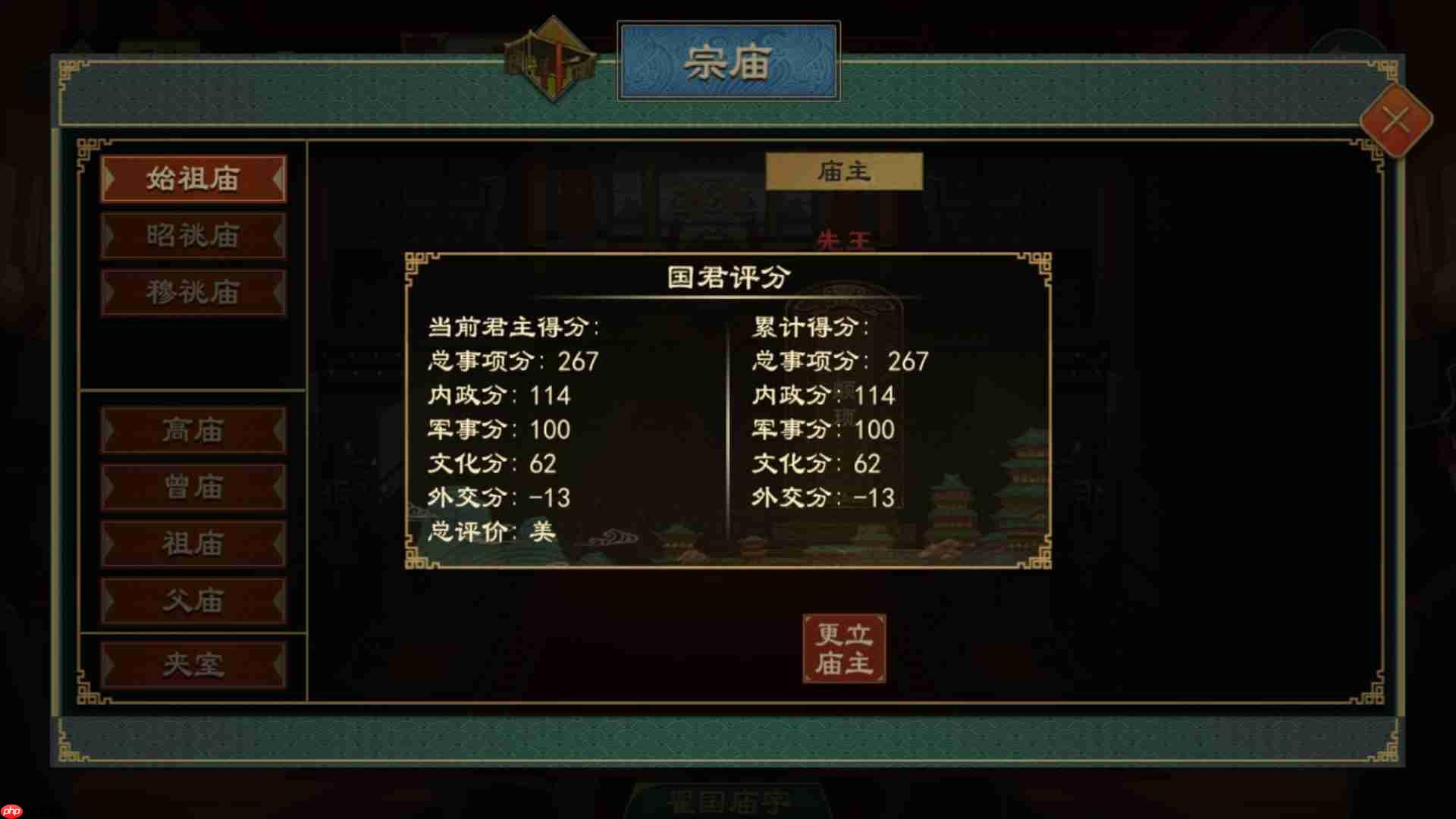 《大周列国志》谥号系统功能介绍 第2张 《大周列国志》谥号系统功能介绍 第2张