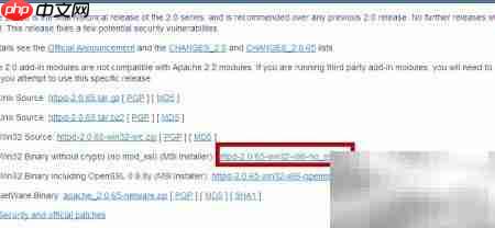 Apache HTTP Server安装指南  第4张