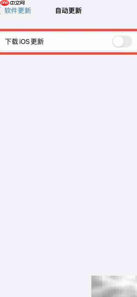 iPhone13系统自动更新设置指南 第3张 iPhone13系统自动更新设置指南 第3张