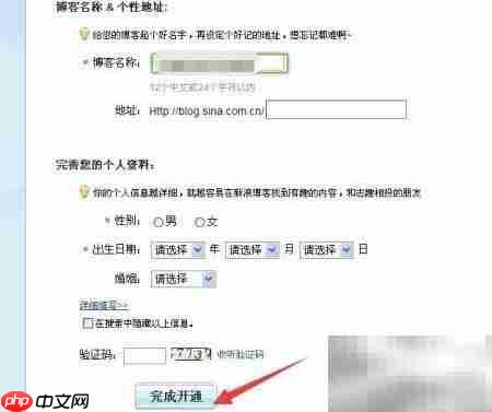 新浪微博开通博客教程 第7张 新浪微博开通博客教程 第7张