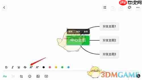 《知犀思维导图》放大字体教程  第2张