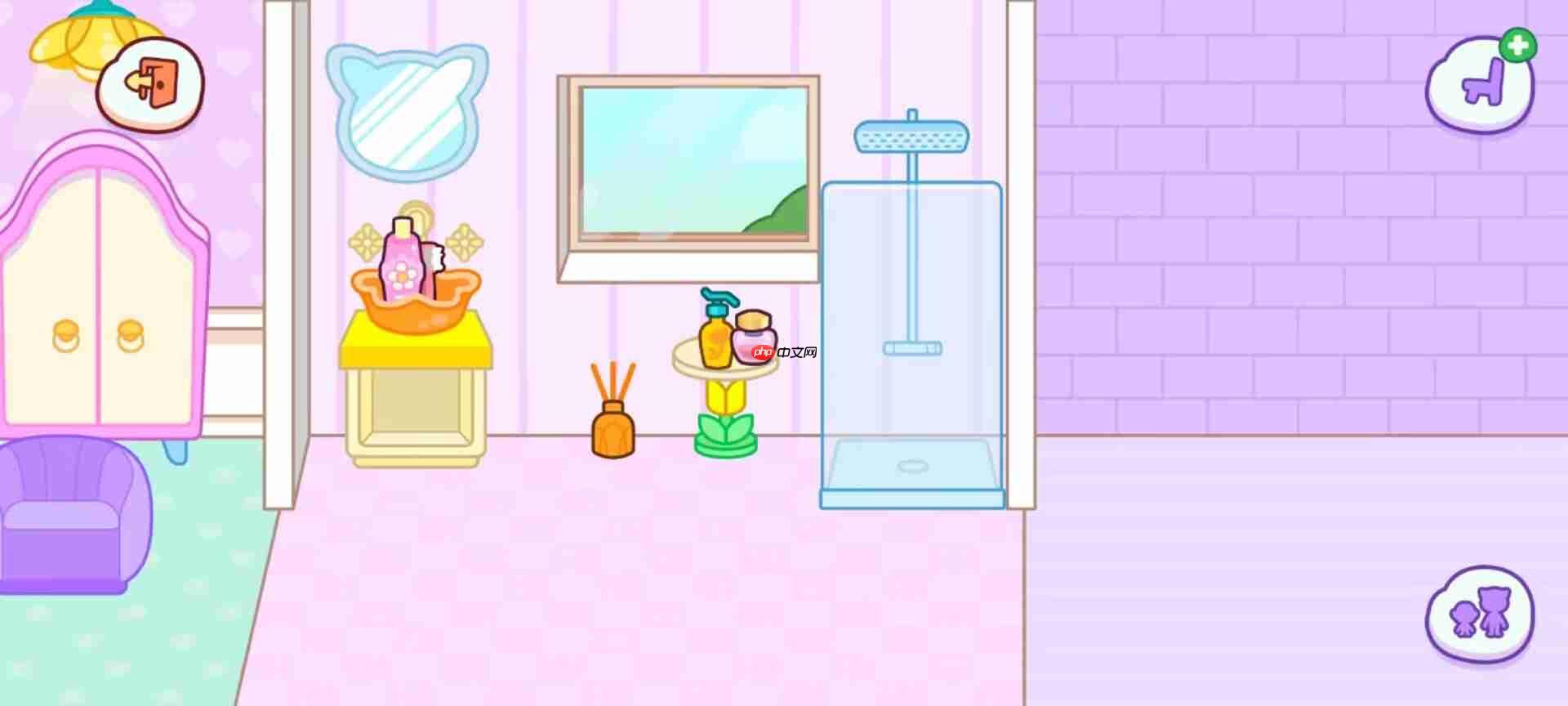 《汤姆猫小镇》安吉拉公寓装修方案  第2张