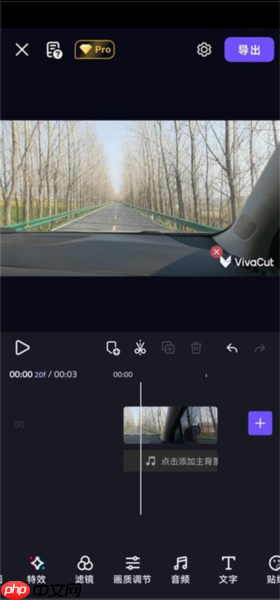 《vivacut》调整画质教程  第2张