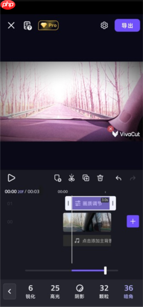 《vivacut》调整画质教程  第4张