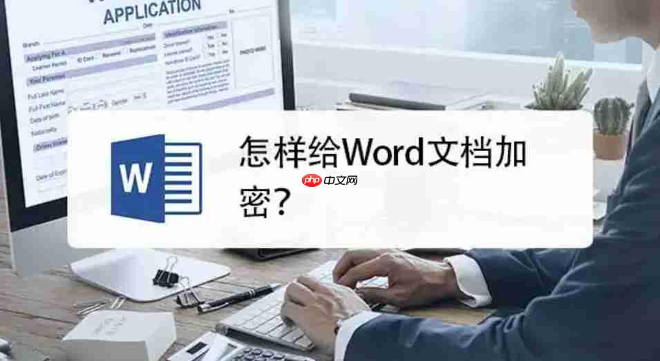word文档怎么加密文档？word文档加密文档的操作步骤  第1张