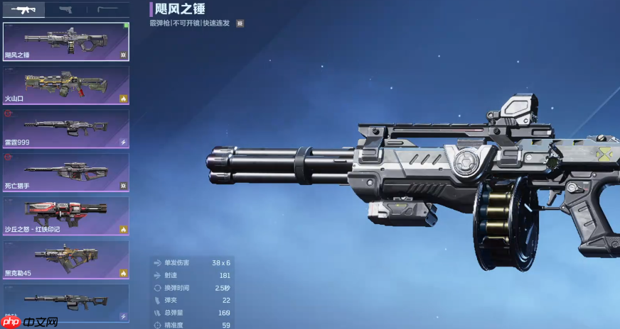 《逆战：未来》武器全属性介绍  第2张