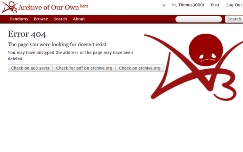 AO3镜像官网在线入口 ArchiveofOurOwn镜像站访问入口大全 第1张 AO3镜像官网在线入口 ArchiveofOurOwn镜像站访问入口大全 第1张